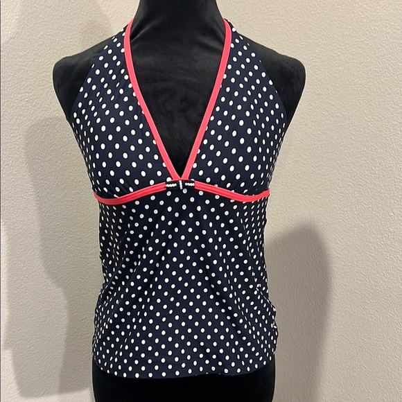 Nautica Other - Nautica Navy Polka Dot bathing suit Top
